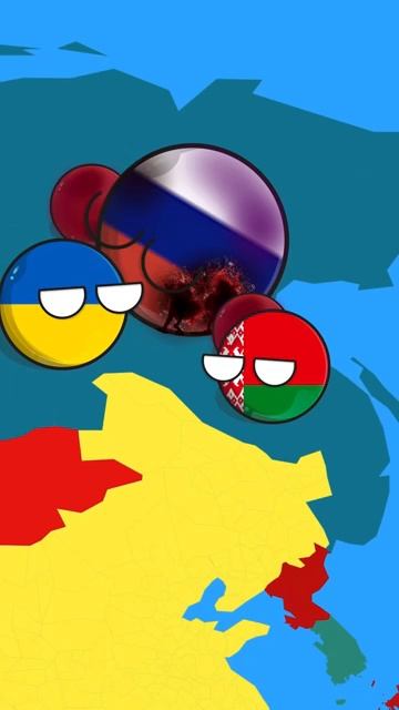Мир против НАТО! — (4 серия) | #countryballs #mapping #mapchart #анимация #animation