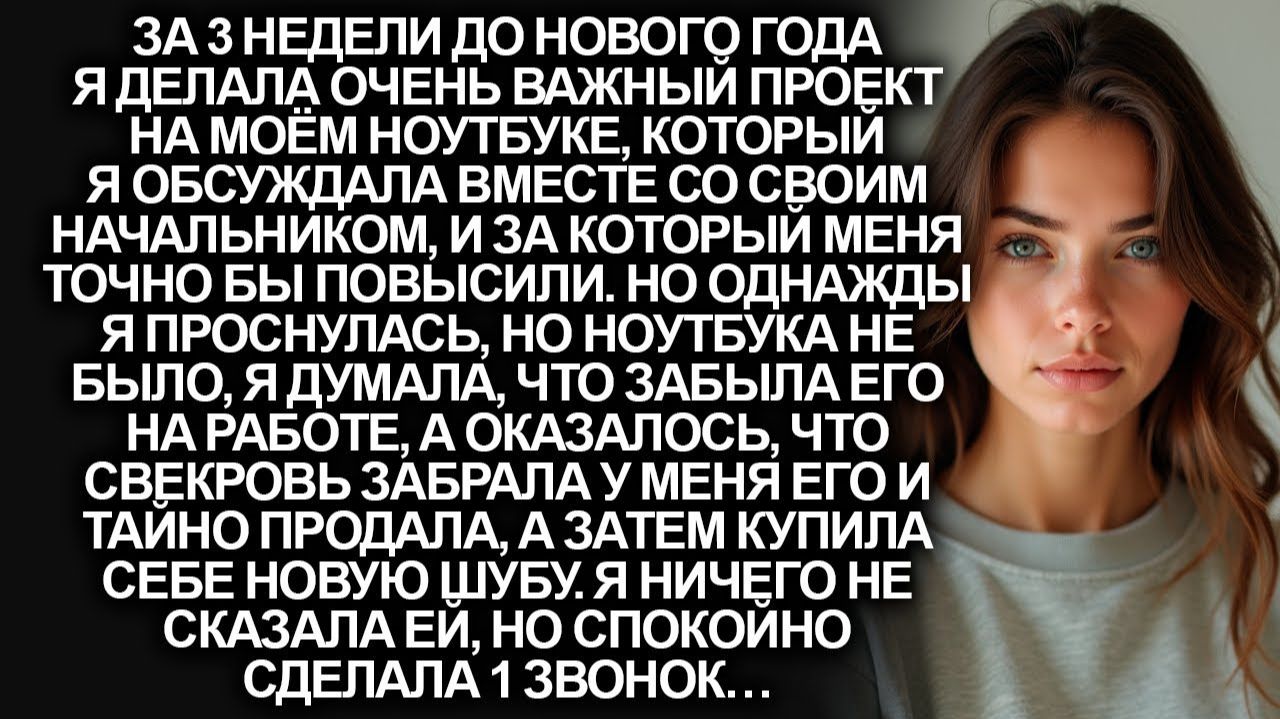 Свекровь украла у меня мой ноутбук, а затем продала | Истории из жизни |Женские истории|Аудиорассказ смотреть онлайн