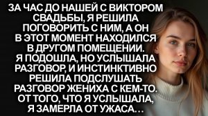 Случайно подслушав разговор жениха за час до свадьбы | Истории из жизни|Женские истории|Аудиорассказ