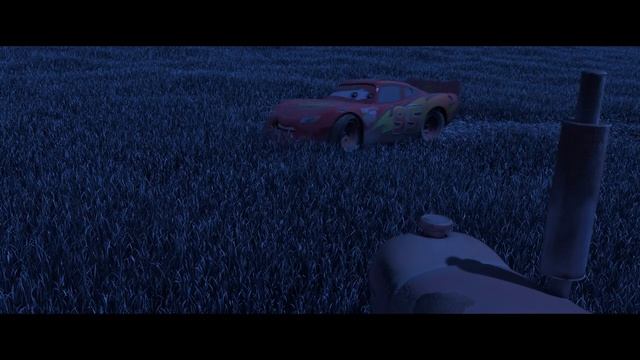 Фрэнк гонится за Маквином и Мэтром _ Тачки (2006) 4k