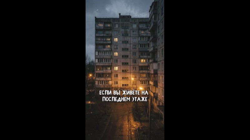 Страшные истории - Последний этаж #страшныеистории