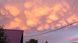 сказочные облака на закате⛅️