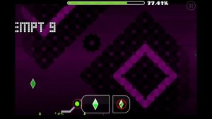 Прохожу nc челленжи в Geometry Dash