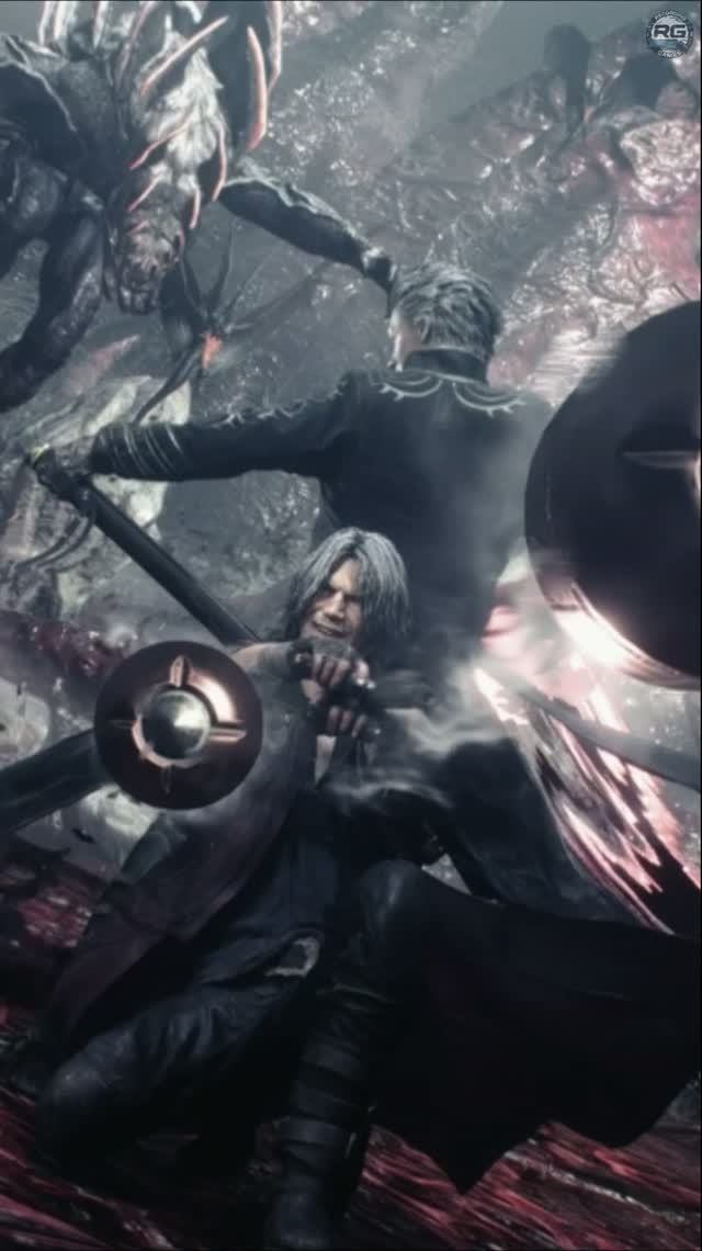 Devil May Cry 5 Данте и Виргилий объединились