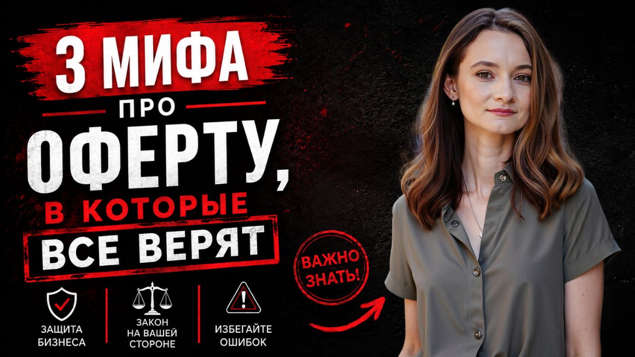 3 главных мифа об оферте
