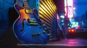 Tokyo City Jazz – 80s City Pop Groove with Hollow Body Guitar (2 Hours)