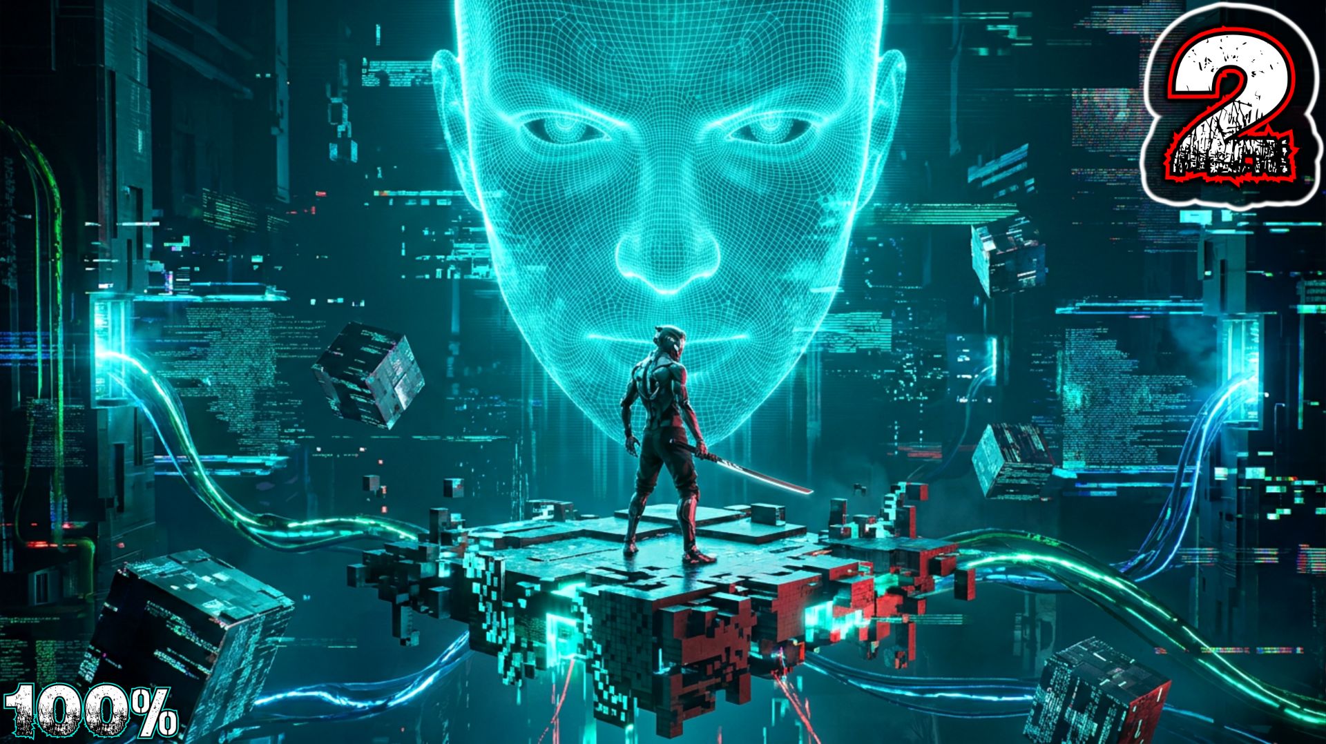 GHOSTRUNNER #2 - Уровень 2: Взгляд Вглубь (Все Коллекционные Предметы 100%)