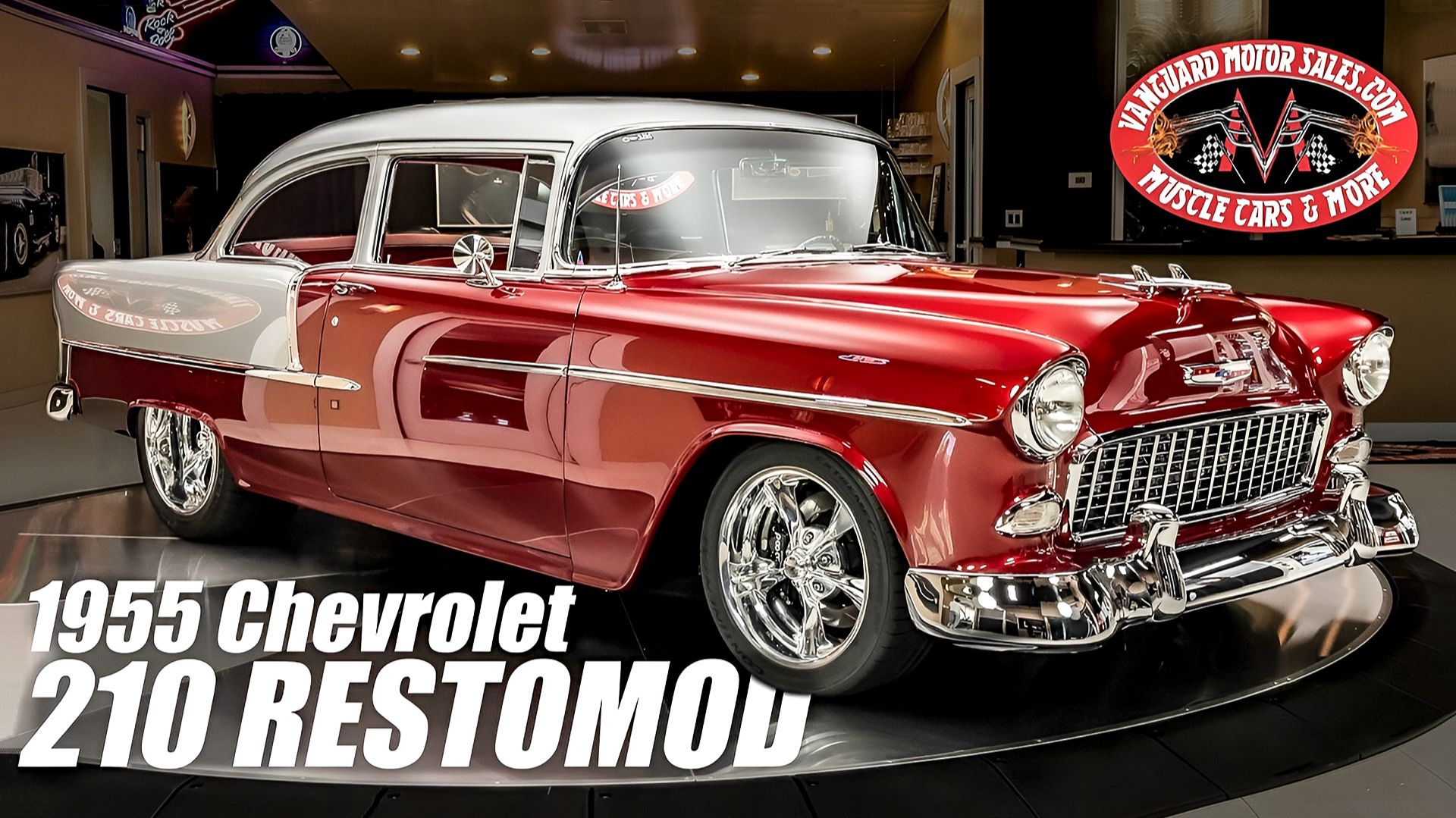 Vanguard Motor Sales - 1955 Chevrolet 210 Restomod 3265