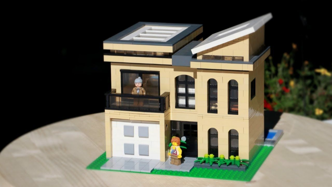 ОГРОМНЫЙ пляжный домик LEGO!!⎜ LEGO MOC