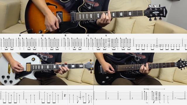 Foo Fighters - Window Cover (Табулатура) Guitar Tutorial TABS смотреть онлайн