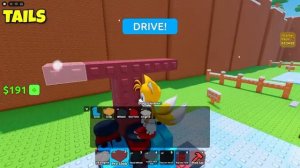 Tails Builds the FASTEST Car in Roblox Build a Car!