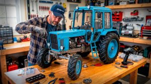 (Gear Tech HD)Он потратил 1 ГОД на сборку этого НЕВЕРОЯТНОГО  трактора