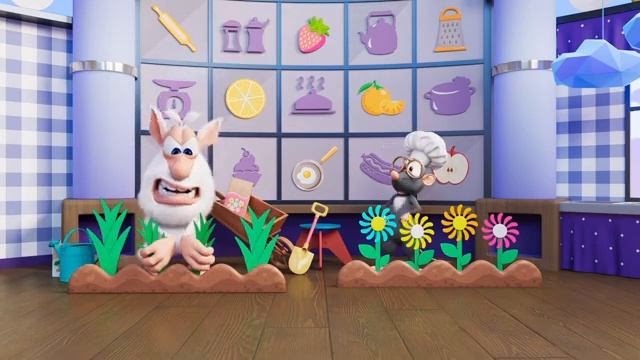 Booba Puzzle Alimentaire Bateaux De Shawarma Dessins Animés Divertissants Pour Les Enfants