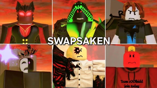 Победа с КАЖДЫМ ВЫЖИВШИМ (УБИЙЦЕЙ) — Swapsaken 😂Reborn (Roblox) смотреть онлайн