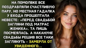 ПЕРЕД СВАДЬБОЙ ЗАГЛЯНИ ПОД МАТРАС ЖЕНИХА | Истории из жизни | Женские истории | Аудиорассказ