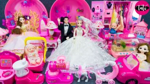 Играем в игрушки из мультика принцесса кукла Барби. Мультфильм для детей. ASMR АСМР
