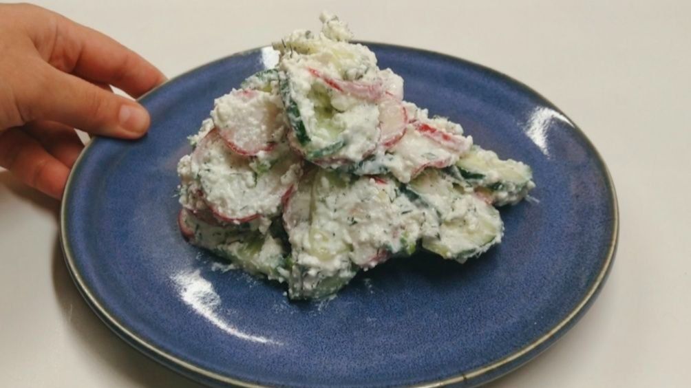 Быстро, полезно и очень вкусно! Салат, от которого худеют!