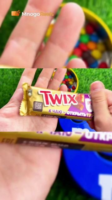 ASMR: Хруст обертки шоколадного батончика Twix