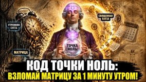 Сен Жермен - КОД ТОЧКИ НОЛЬ: священная утренняя пауза, которая меняет весь твой день