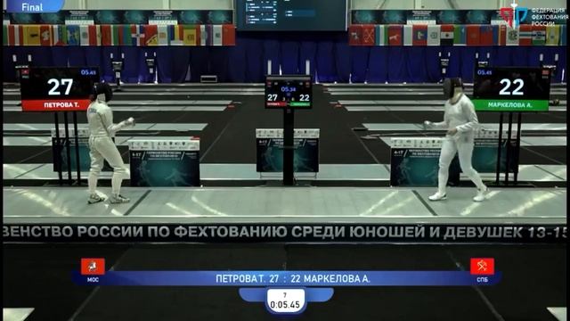 Тольятти. Первенство России по фехтованию среди юниоров. Июнь 2026