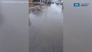 Орловцы ощутили нехватку ливневок из-за обильного дождя