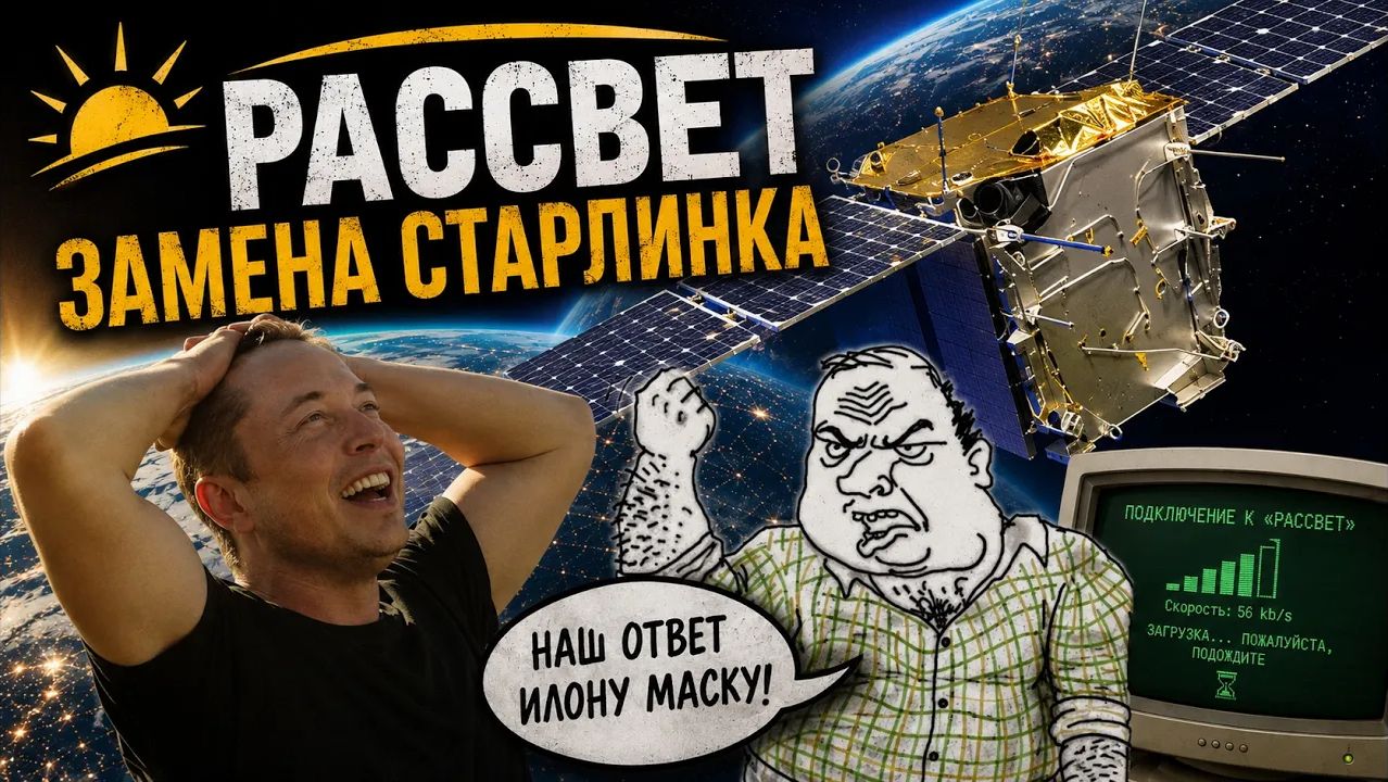 Starlink, подвинься! Илон Маск дуреет от этой новости! смотреть онлайн