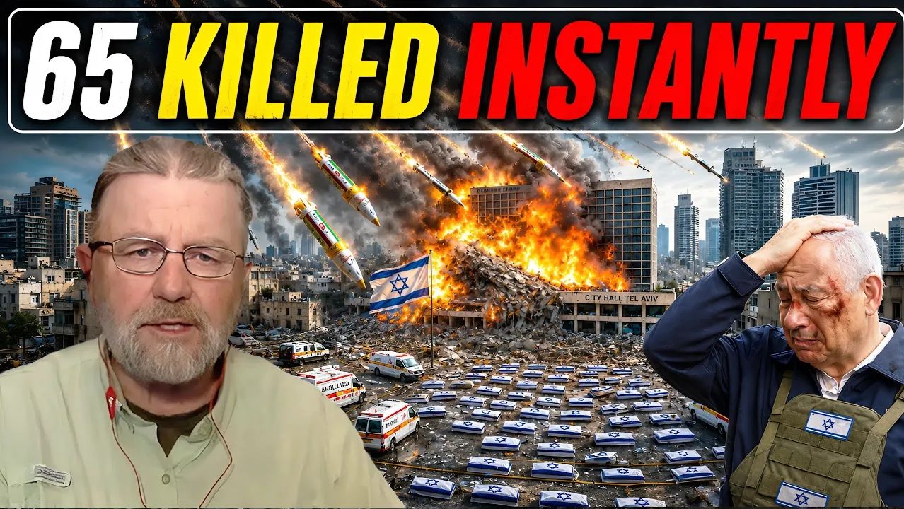 Tel Aviv Wiped Out! 65 Israeli Fighters Killed When Iranian Missiles Struck Bunker Larry Johnson смотреть онлайн