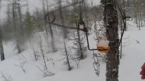 Зимовьё-дача.Февраль. Закрытие капканов.