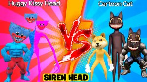 📢 СИРЕНОГОЛОВЫЙ 📢 против МОНСТРОВ ТРЕВОРА ХЕНДЕРСОНА. SIREN HEAD.