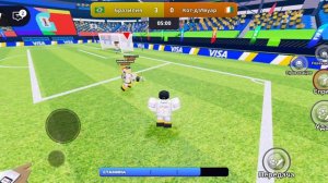 Играю футбол в роблоксе