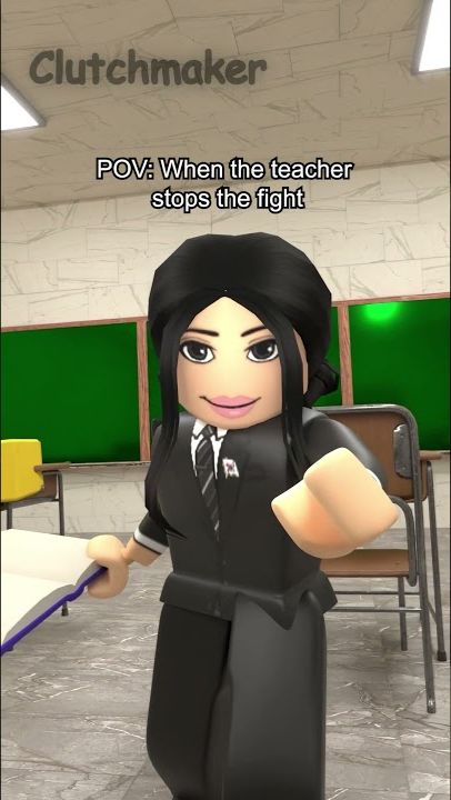 POV: When the teacher stops the fight 💀
