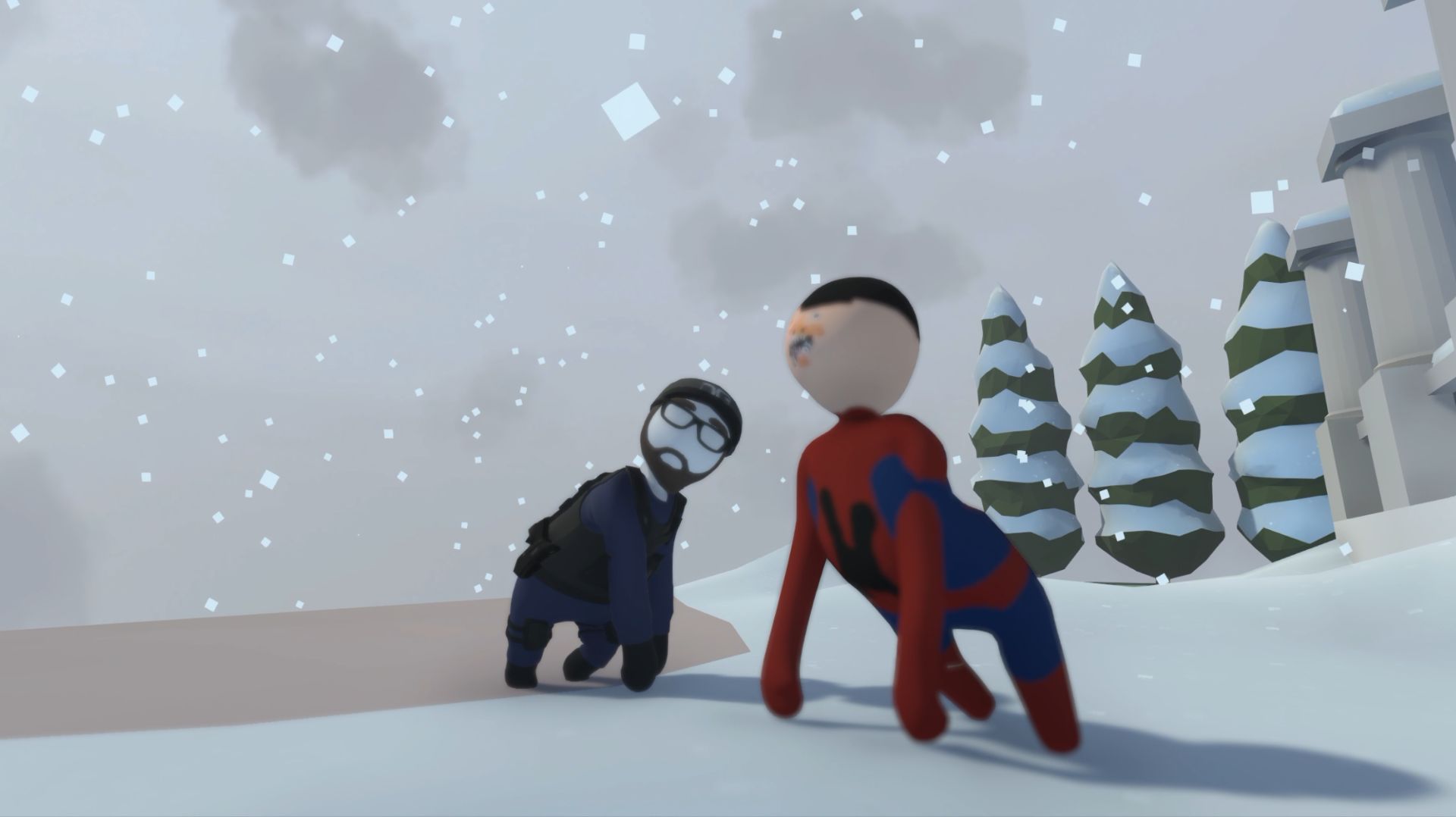 Human Fall Flat (vt. Ixayra) - финал смотреть онлайн