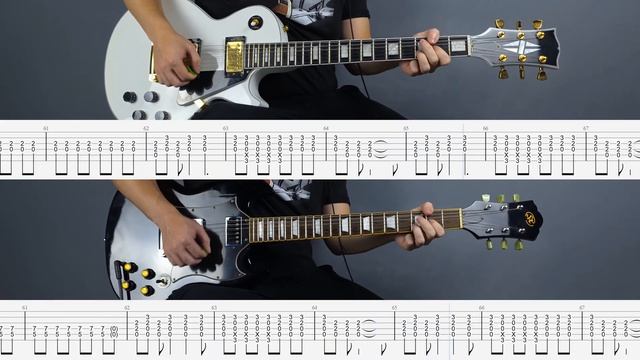 AC-DC - Rock-N-Roll Train Cover (Табулатура) Guitar Tutorial TABS смотреть онлайн