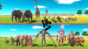 АРБС ЖИВОТНЫЕ vs МУТАНТЫ — БИТВА ЗА ВЫЖИВАНИЕ 🦁🔬🧬🦖⚔️🐺🤖