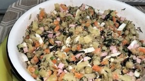 Салат Оливье классический по Советскому рецепту, очень вкусно