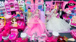 Играем в игрушки из мультика принцесса кукла Барби. Мультфильм для детей. ASMR АСМР