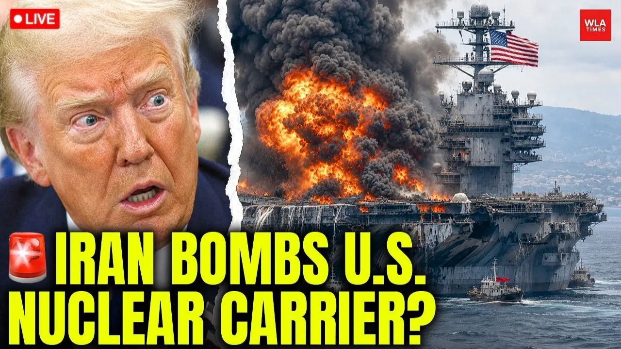 ON CAM BRUTAL DESTRUCTION on U.S. NUCLEAR Carrier! Iran Huge Attack ‘EXPOSED’ смотреть онлайн