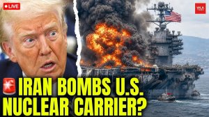 ON CAM BRUTAL DESTRUCTION on U.S. NUCLEAR Carrier! Iran Huge Attack ‘EXPOSED’