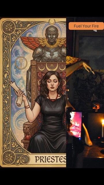 Карта дня "Жрица".