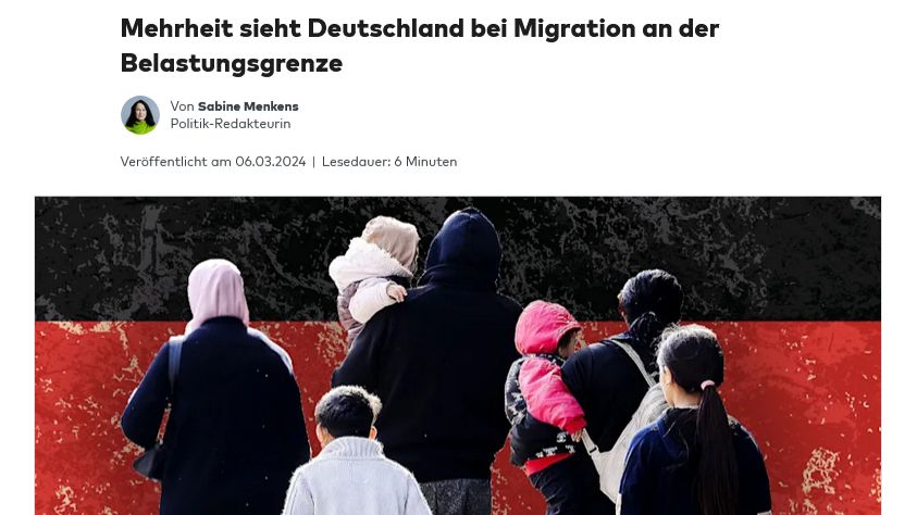 Jeder Punkt Sind 100 Illegale Migranten, Die Europa Seit 2008 Fluten!