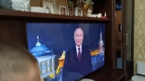 Новогодние обращение президента РФ В.В.Путина НТВ 31.12.2023