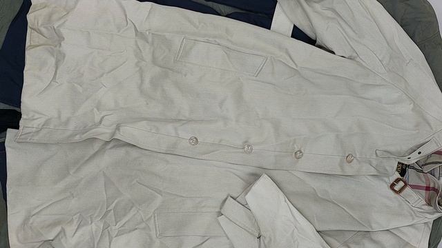 43540 Тренч пальто мужские, 11пак, Trench Uomo, секонд (vintage/extra) оптом