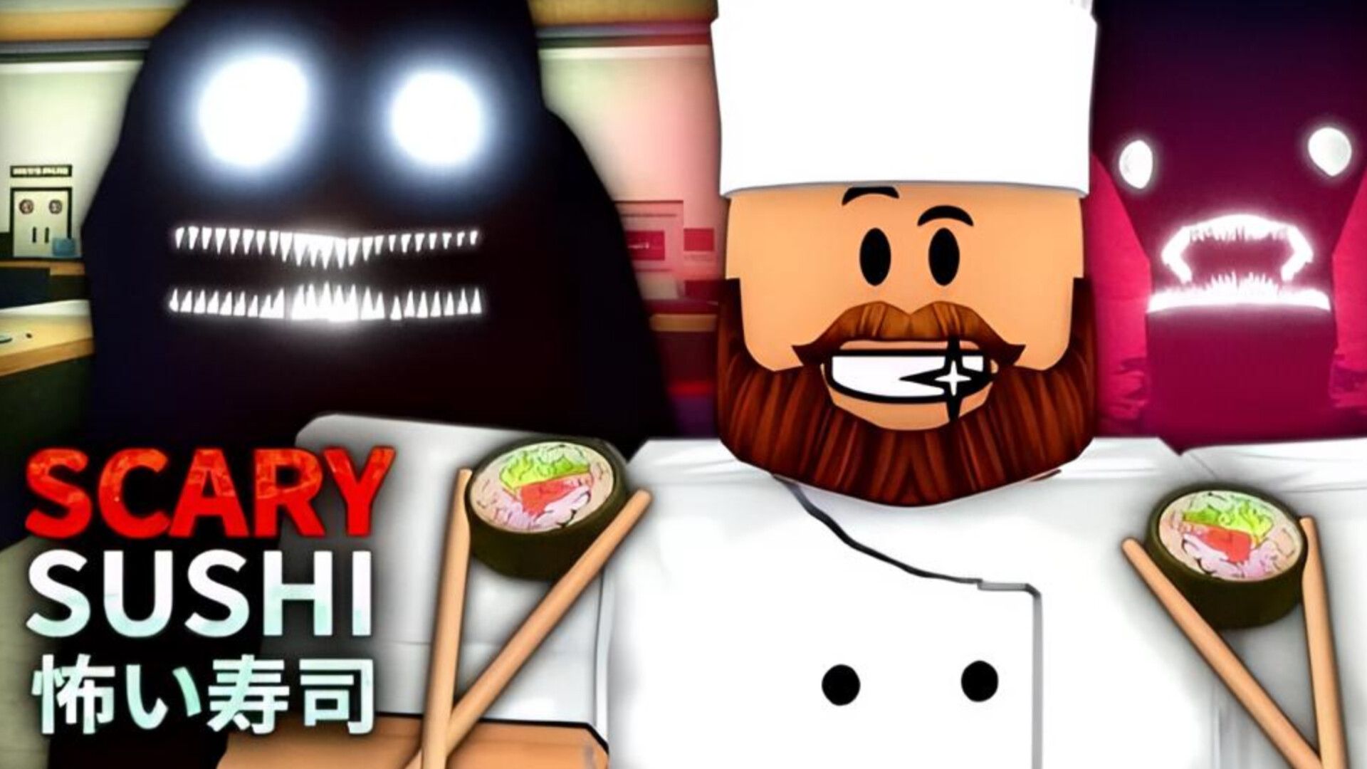 Прохождение  SCARY SUSHI [ Глава 1]