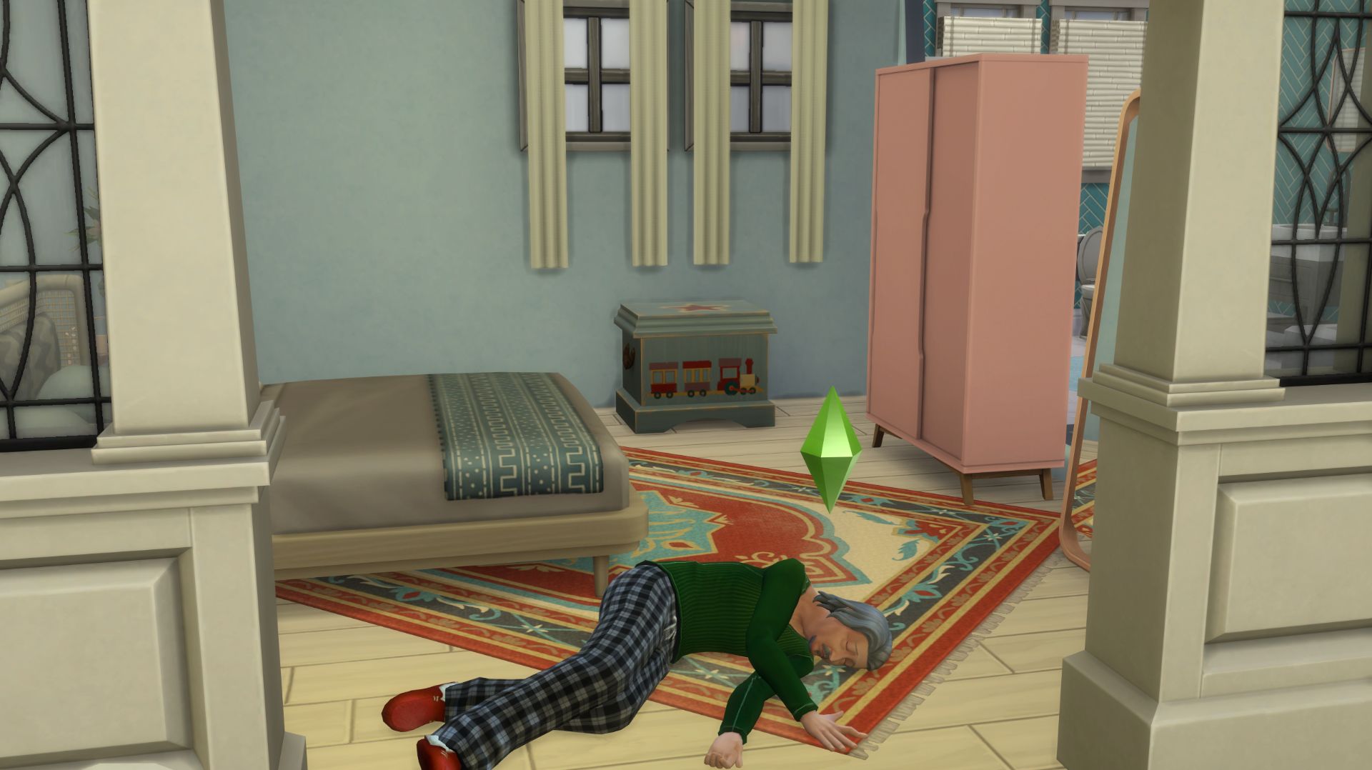 The Sims 4. Неравный брак. (Черная вдова) # 11. Рождение дочери и смерть второго мужа.