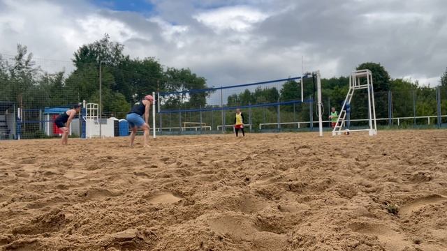 Пляжный волейбол. Пермь. Правый берег Камы. 6.06.26.