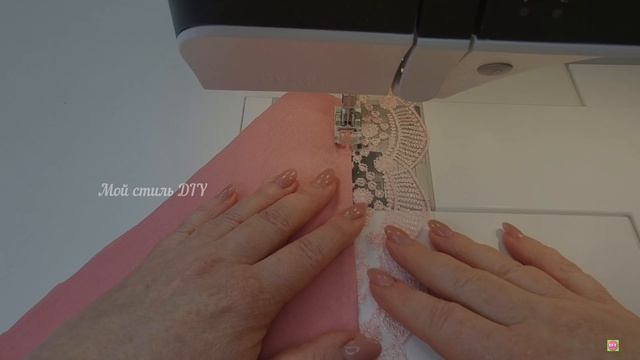 Покажу вам идею: кружевная горловина, которую легко повторить