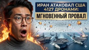 Атака 4127 иранских дронов на флот сша семь минут, которые изменили историю морских сражений