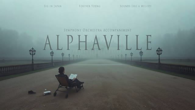 Alphaville — Dreamy Orchestral Instrumentals ｜ Symphonic 80s Classics ｜ No Vocals (1 Hour)