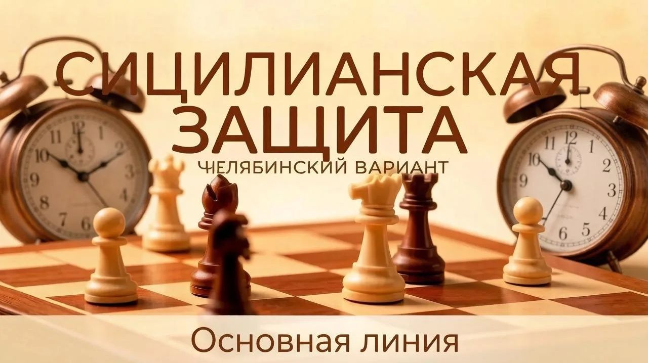 Сицилианская защита. Основная линия.