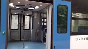 Электропоезд ЭГ2Тв-015 «ИВОЛГА» сообщением Подольск-Нахабино D2